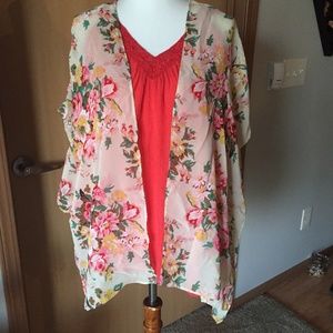 Wet Seal Floral Kimono